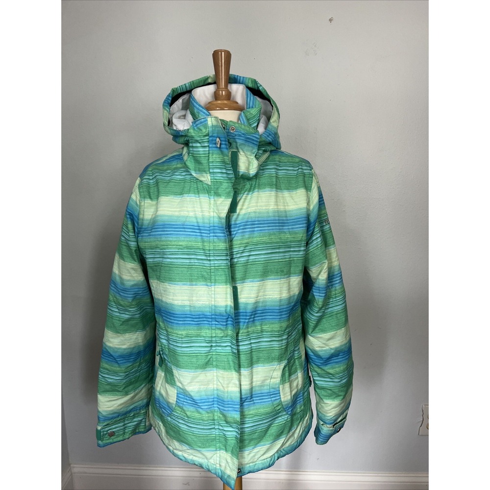 Roxy Jacket Women S Psyched Dry Flight 5K Silver Snowboard Ski Coat Winter